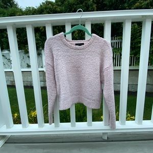 SOLD Forever 21 cropped Sherpa sweater